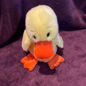 1st Generation Quackers Ty Beanie Buddy